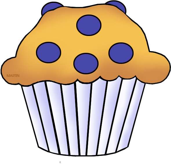 Blueberry Muffin - Transparent Background Muffin Clipart (648x592)