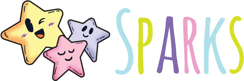 Sparks Logo - Flannel & Flapjacks | Ms & Hs (817x279)