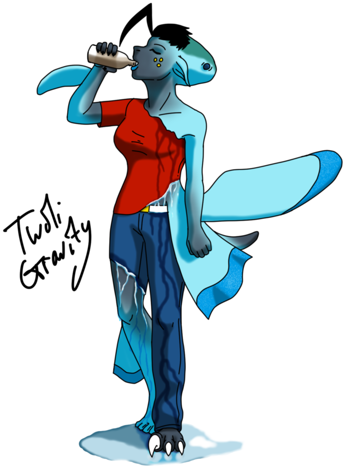 A Refreshing Change By Twiligravity On Deviantart - Hyrule Warriors Ruto (811x985)