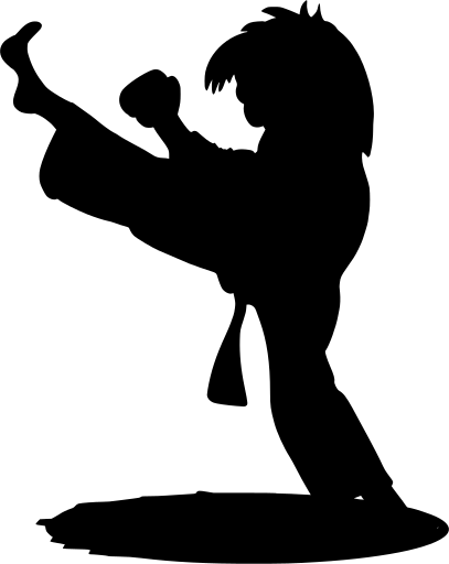 Svg Png - Karate (407x512)