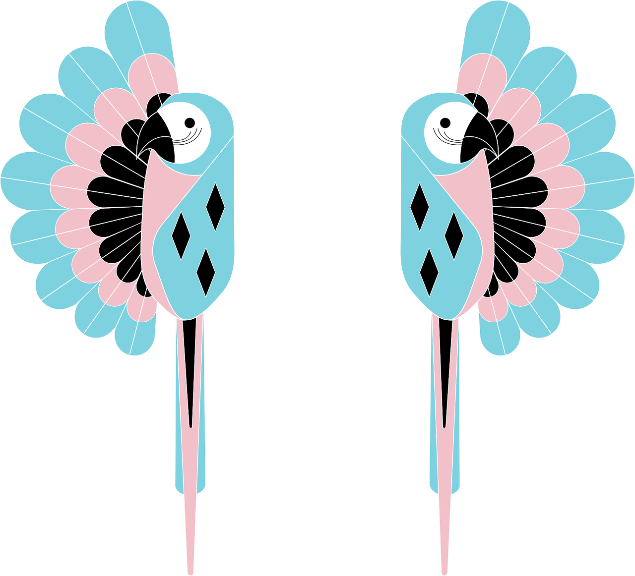 Animals Birds Parrot - Bird (1280x1162)