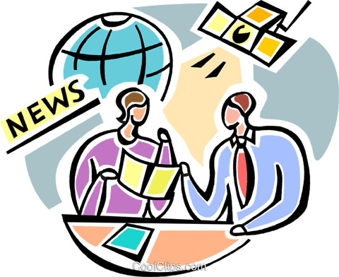 Anchormen And Women Royalty Free Vector Clip Art Illustration - Anchormen And Women Royalty Free Vector Clip Art Illustration (480x392)
