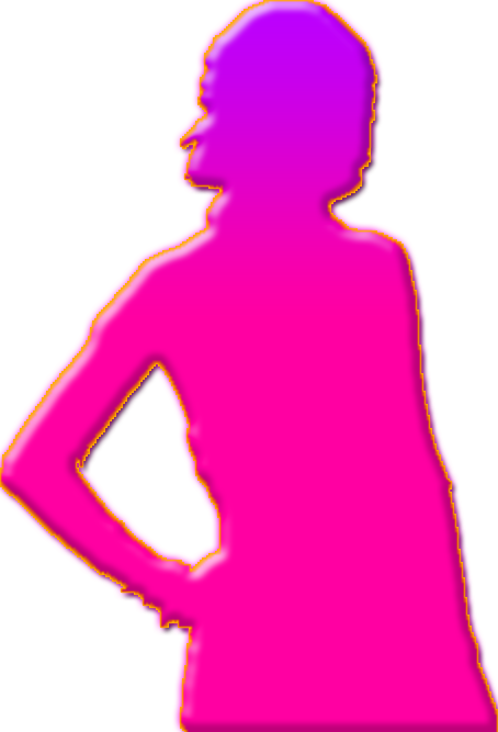 Selena Gomez Silhouette By Iloveselgomezxx - Selena Gomez Silhouette Png (454x667)