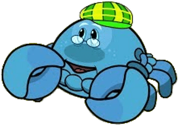 Pip Ahoy Character Old Pincher The Crab - Smiley Face Clip Art (400x400)