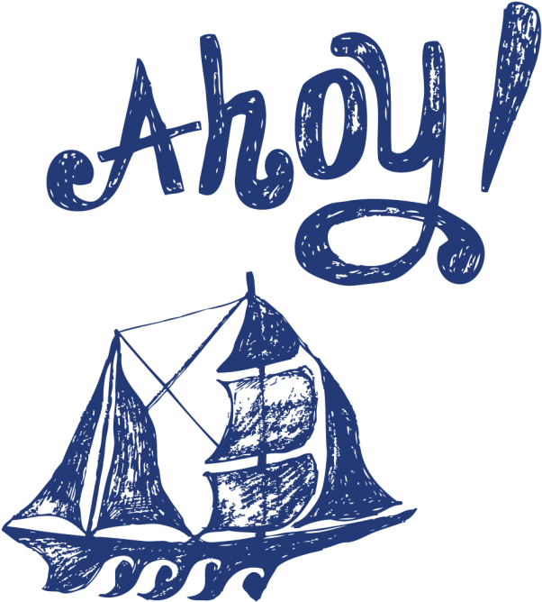 Gumtoo Designer Temporary Tattoos Nautical Ahoy Stamp - Gumtoo Nautical - Designer Temporary Tattoos (700x700)