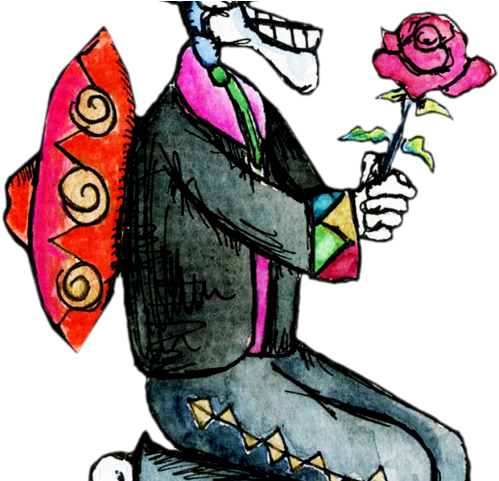 Day Of The Dead Clipart Skeleton - Day Of The Dead Clipart Transparent (640x480)