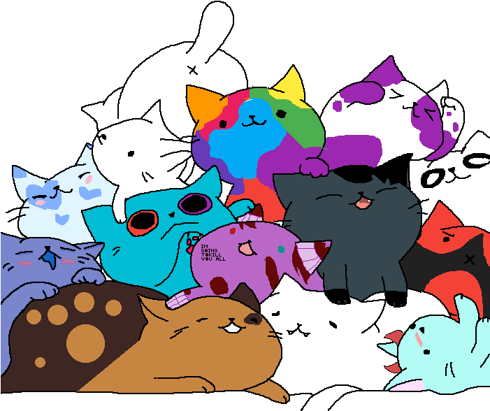 By Chickenpox - Cat (700x600)