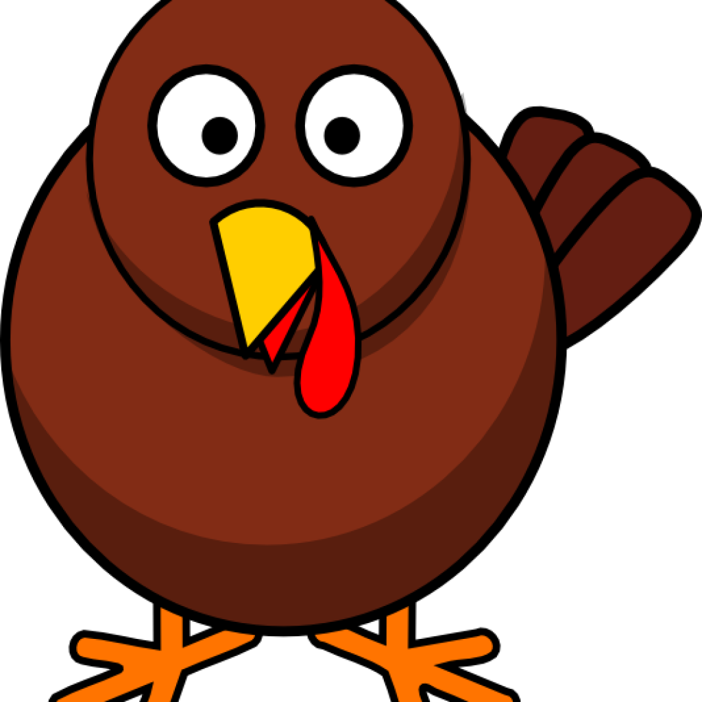 Turkey Animation Turkey Animation Turkey Round Cartoon - Turkey Clip Art (1024x1024)