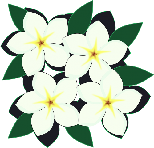 Clip - Clipart Flor (500x483)