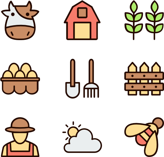 Field Clipart Farmer Field - Clip Art (600x564)