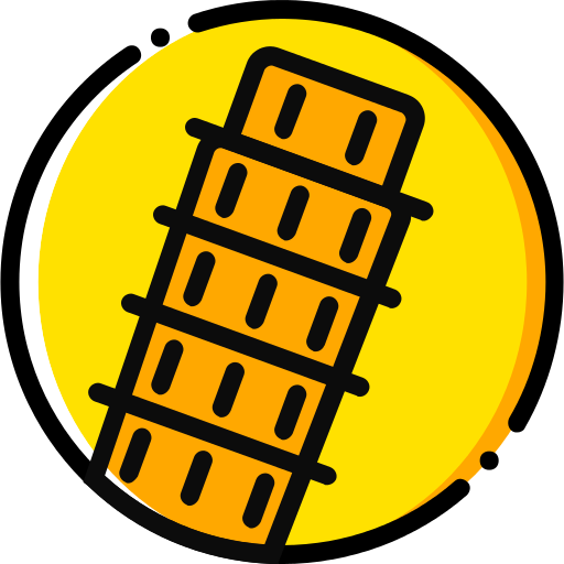 Leaning Tower Of Pisa Png File - Leaning Tower Of Pisa (512x512)