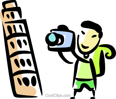 Leaning Tower Of Pisa Royalty Free Vector Clip Art - Leaning Tower Of Pisa (480x412)