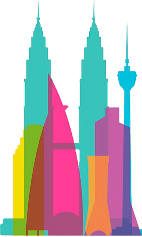 Towers Clipart Kuala Lumpur - Kuala Lumpur Free Vector (282x468)