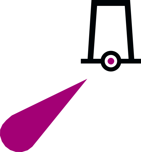 Free Vector Nchart Symbol Int Lighted Towerbeacon Red - Clip Art (552x597)