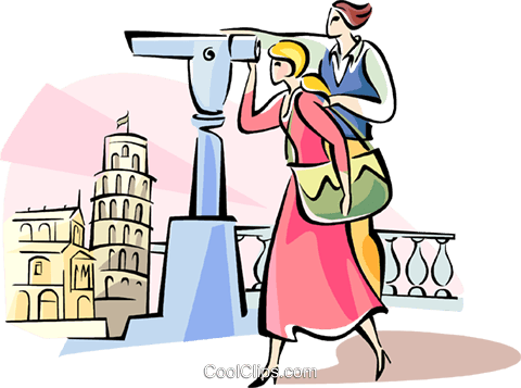 Leaning Tower Of Pisa Royalty Free Vector Clip Art - Leaning Tower Of Pisa Royalty Free Vector Clip Art (480x357)