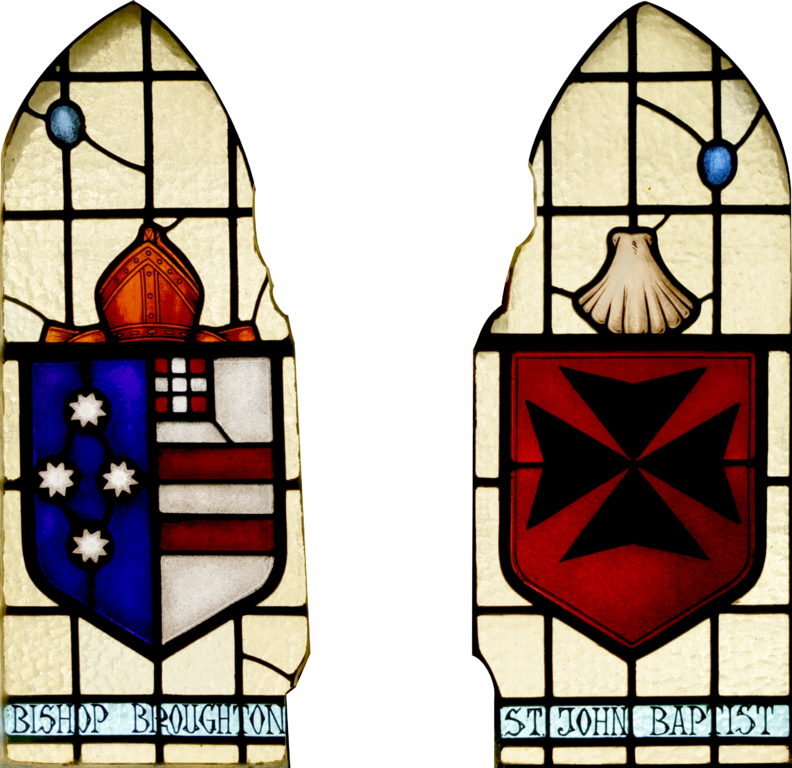 Stjohnsashfield Stainedglass Coatsofarms - New South Wales (792x768)