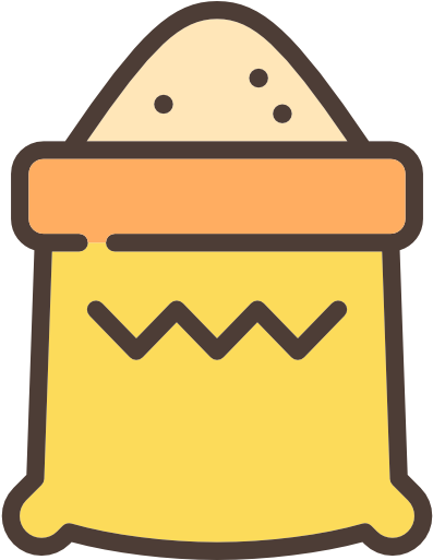 Grain Clipart Sack - Food Grains Icon (512x512)