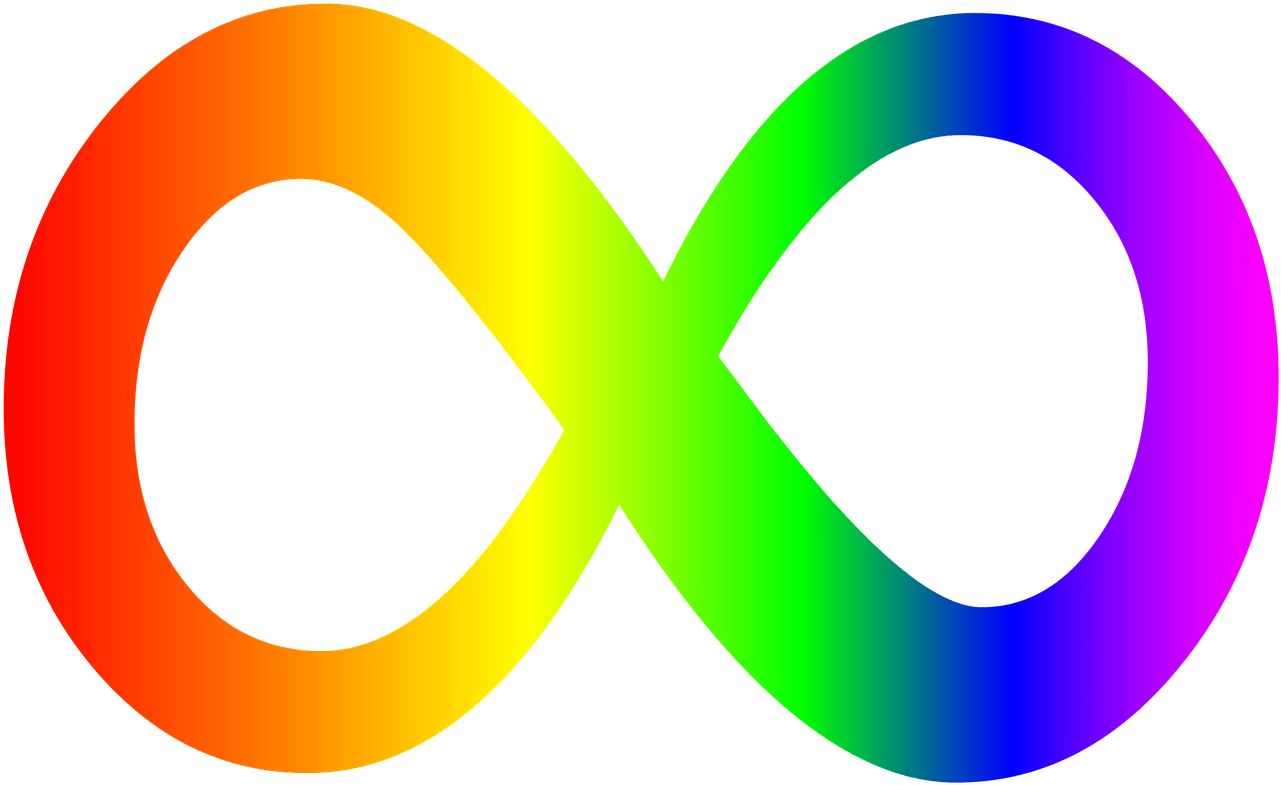Clip Royalty Free Symbol Rainbow Png Stickpng Download - Autism Symbol (1280x988)