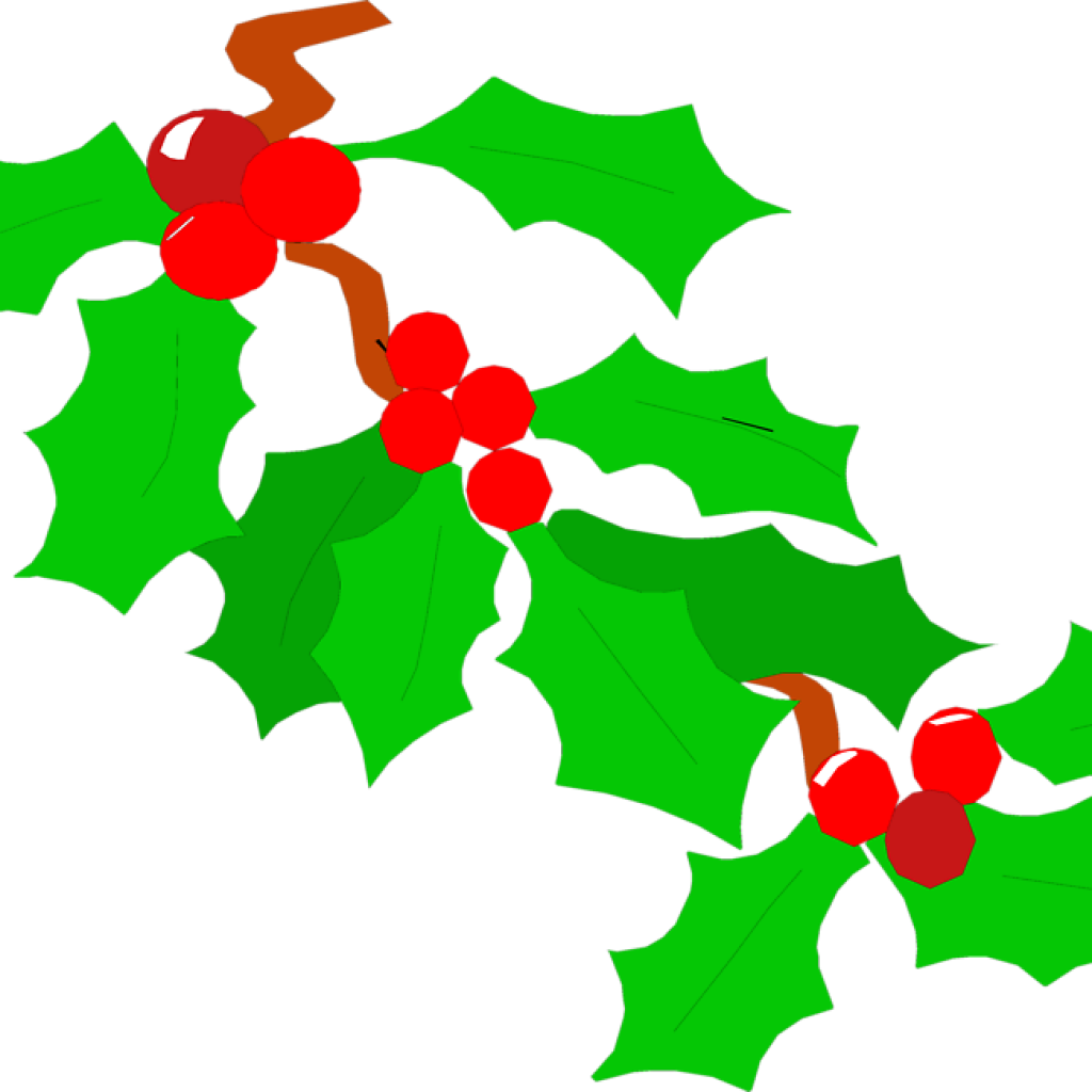 Holly Images Free Holly Free Stock Photo Illustration - Holly Clipart No Background (1024x1024)