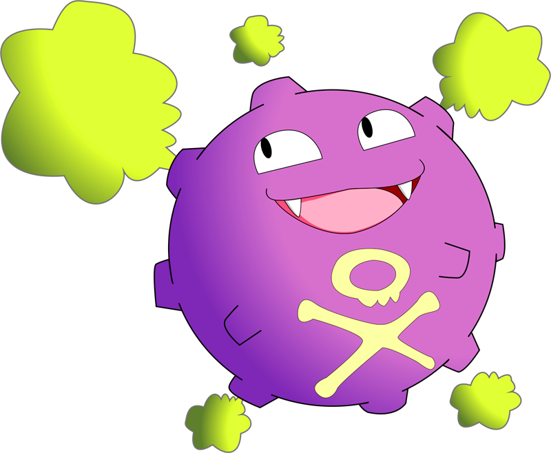Shiny Koffing Pok Dex Stats Moves Evolution - Shiny Koffing (800x658)