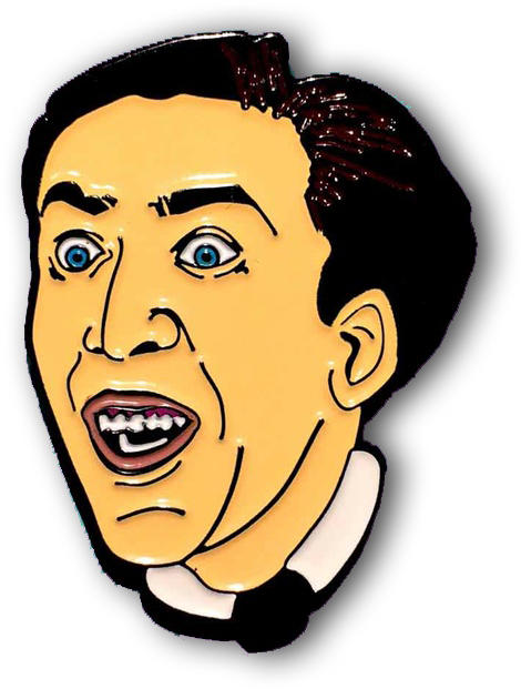Wear This Man's Beautiful Screaming Face On Your Clothes - Nicolas Cage (516x644)