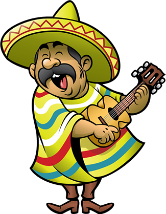 2018 Ja Of Laredo Fiesta Bowl - Desenhos Mexicanos (325x418)