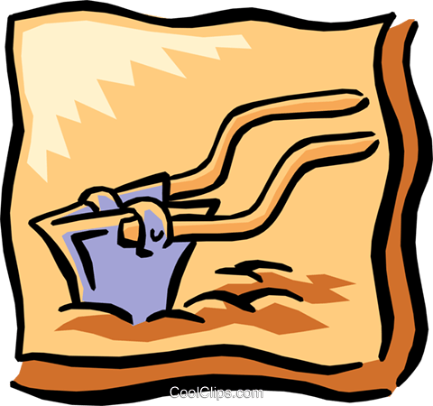 Farmers Plow Royalty Free Vector Clip Art Illustration - Cartoon Picture Of A Plow (480x450)