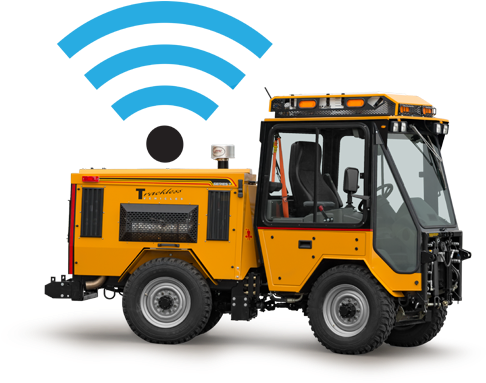 Trackless Municipal Utility Sidewalk Tractor Mt7 - Tractor (563x396)
