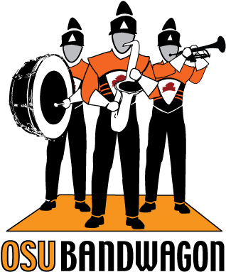 Osu Band Wagon - Marching Band (323x401)