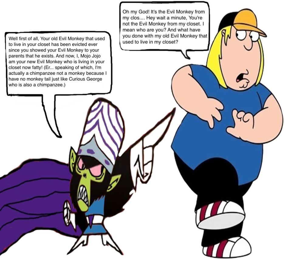 Jojo Reaction Clipart - Chris Griffin From Family Guy (935x855)
