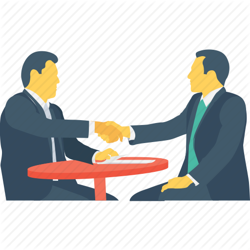 Clip Art Freeuse Business Discussion Clipart - Interview (512x512)
