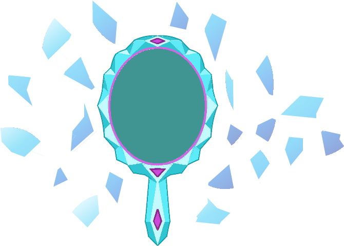 Trini-mite, Broken, Equestria Girls, Mirror, Mirror - Circle (694x514)