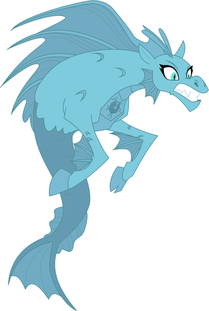 Sing Drawing Siren - Aria Blaze My Little Pony Equestria Girls (734x1089)