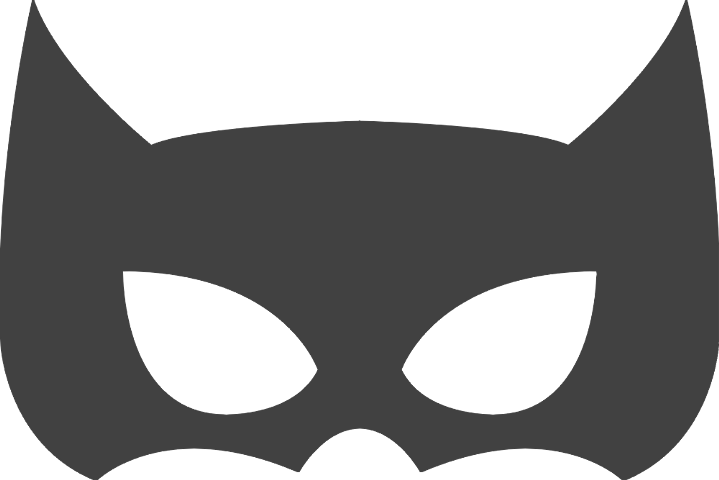 Batman Mask Clipart (719x480)