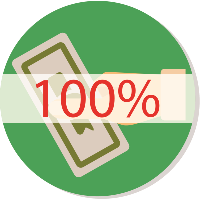 100% Money Back Guaranteed - Funding (400x400)