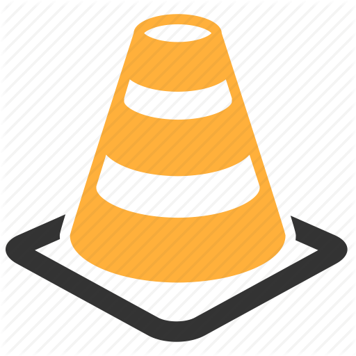 Construction Cone Icon Clipart Traffic Cone Computer - Construction Cone Icon Clipart Traffic Cone Computer (512x512)