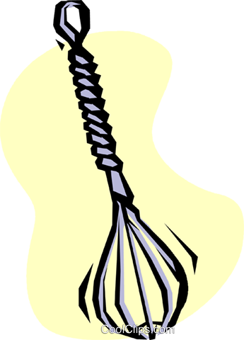 Whisk Royalty Free Vector Clip Art Illustration - Illustration (345x480)