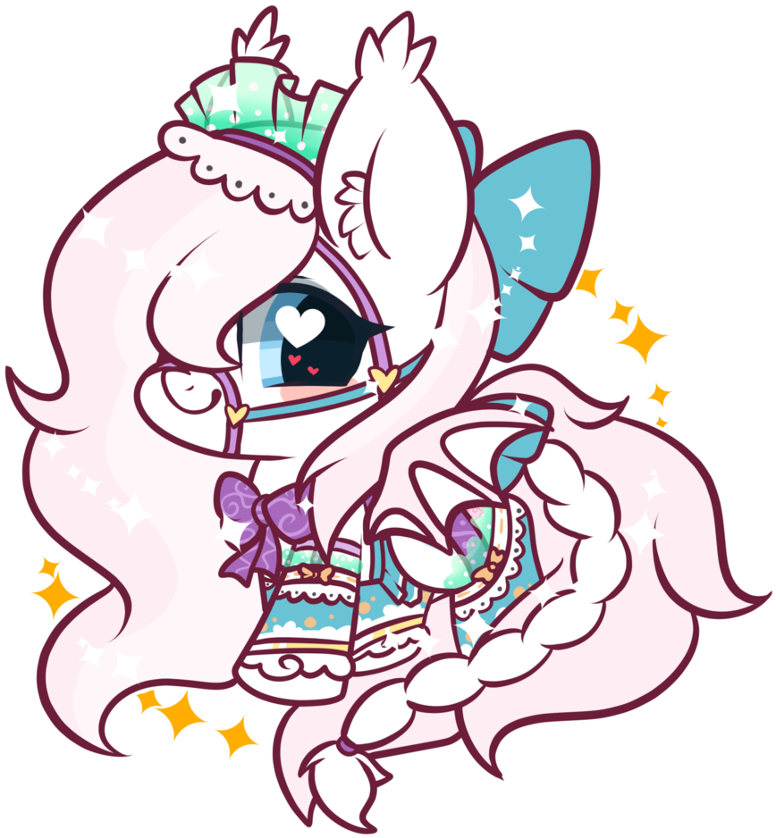 Snow Angel, Bow, Bridle, Chibi, Clothes, Hair Bow, - Visual Arts (1024x1024)