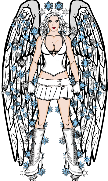 Snow-angel - Snow Angel (400x600)