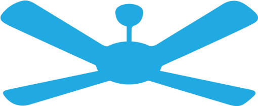 Ceiling Fans - Ceiling Fan Vector (513x292)