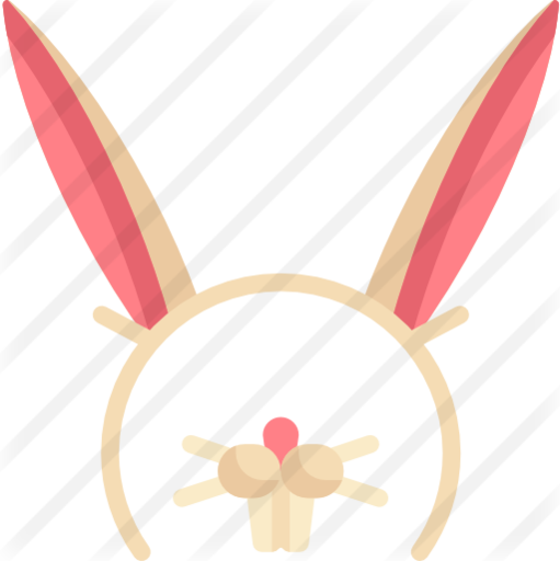Rabbit Mask Free Icon - Mask (511x512)