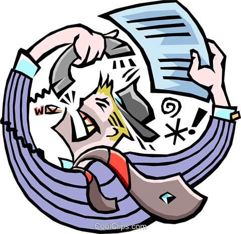 Very Busy Royalty Free Vector Clip Art Illustration - Clip Art (480x467)