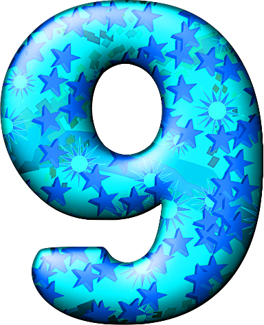 Party Balloon Cool Numeral 9 Alphabet Party, Balloons, - Balloon Letter 9 Png (384x473)