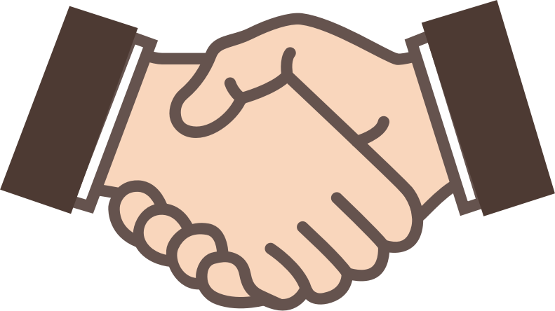 By Oksmith - 握手 イラスト (791x444)