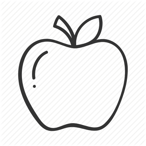 Popular Images - Hand Drawn Apple Png (512x512)