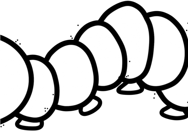 Inch Cliparts X Carwad Net - Worm Clip Art Black And White (640x480)