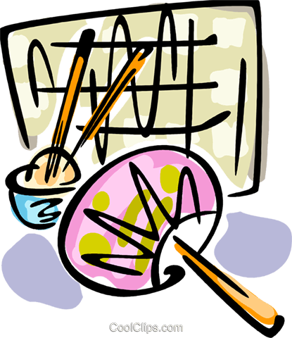 An Oriental Hand Fan And A Bowl Of Rice Royalty Free - An Oriental Hand Fan And A Bowl Of Rice Royalty Free (415x480)