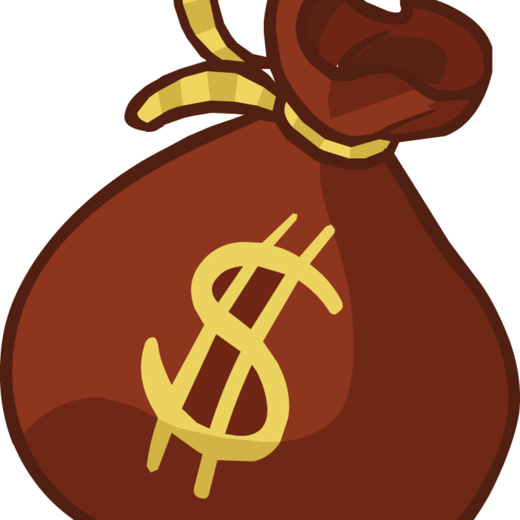 Sack Of Money Clipart Money Bag Clip Art Money Bag - Money Bag Clip Arts Png (1024x1024)