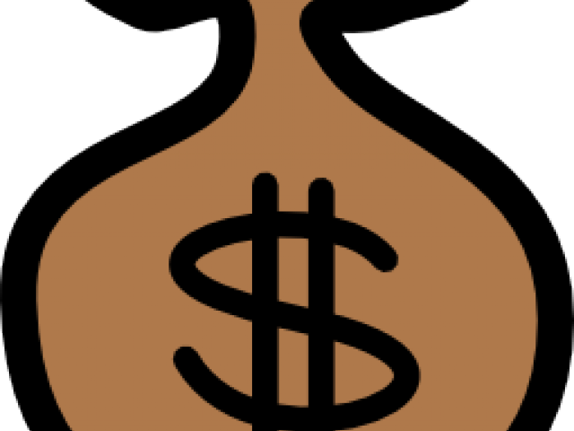 Gold Clipart Sack - Money Bag Clipart Png (640x480)