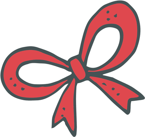 Clip Art Free Download Bow Hand Drawn Cartoon Icon - Drawing (512x512)